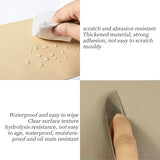 Popxstar 50x137cm Leather Repair Tape Waterproof Wear-Resisting PU Leather Repair Patches Fix Sticker for Sofa Car Seat Table Chair Home