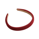 Popxstar New Year's Red Thin Headband for Women Girls Sweet Sponge Hair Hoop Christmas Decorate Hair Band Fashion Hair Accessories Gifts