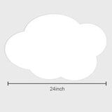 Popxstar Moon Star White Cloud Cutouts KT Board Baby Shower Boys Girls 1st Birthday Party Backdrops Background Photo Props Decorations