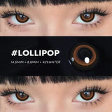 Popxstar New 1 Pair Colored Contact Lenses with Prescription Myopia Lenses Degree 0~-6.00 Colored Pupils Year Disponible