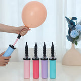 Popxstar High Quality Balloon Pump Air Inflator Hand Push Portable Useful Balloon Accessories For Wedding Birthday Party Decor Supplies