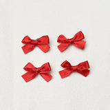 Popxstar 1Pc New Sweet Bowknot Hair Clips Hair Accessories Fairy Bow Hairpin Headwear Mini Ribbon Barrette Girls Cute Bowknot Hairpin DIY