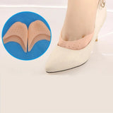 Popxstar 2PCS Silicone Toe Protector Shoes Soft Forefoot Breathable Toe Pads Ballet Toe Caps Cushions Metatarsal Covers High Heel Shoes