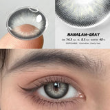 Popxstar NEW Style Eyes Contacts Lenses Colored Contact Lens for Eye 1pair Blue Contact Lens Yearly Beauty Makeup Red Eye Lenses