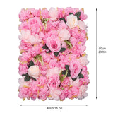 Popxstar 12x Wedding Artificial Hydrangea Rose Flower Wall Panel Wedding Venue Decoration Home Venue Decorations