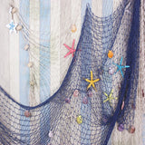 Popxstar Fishing Net Wall Hangings Ornament Studio Prop Room Home Decoration Mediter Sea Stickers Marine Over The Garden Crafts Nautical