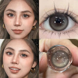 Popxstar 1Pair Colour Contacts Lenses Myopia Pink Rose Eye Lenses Beauty Pupil Blue Eyes Brown Lenses Makeup Free Shipping