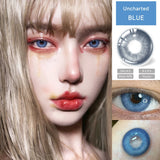 Popxstar 2pair/pcs Natural Lenses Contact Lenses for Eyes Beauty 10 Tone Natural Pupil Eye Color lens Yearly Use 14.2/14.5mm