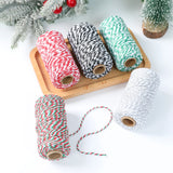 Popxstar Christmas Wrapping String Rope Merry Christmas Decoration For Home Navidad Natal Noel Gift Box Packaging Rope New Year 2025