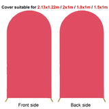 Popxstar 2X1M Arch Backdrops Covers Photography Background Backdrop Wedding Birthday Party Decoration Double-sided Elastic Fabric Cover