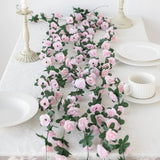 Popxstar 250CM Artificial Rose Flowers for Wedding Home Room Decoration Spring Autumn Garden Arch Christmas Rattan DIY Fake Plants Vine