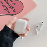 Popxstar For Airpods 3 Cases Cute Heart Clear Earphone Case For Apple Airpod Pro 2nd Wireless Bluetooth Silicone Airpods Cases Airpods1 2