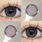 Popxstar 1Pair Blue Green Colour Contacts Lenses  Prescription Myopia Gray Eye Lenses Beauty Pupil Makeup Soft Lenses