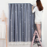 Popxstar Magic Strap Curtains for Windows Living Room Bedroom Magic Tape Tulle for windows small window sheer curtain Gauze