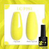 Popxstar 7ML 3D Auroral yellow Pearl Shell Thread Gel Nail Polish Shiny Glitter Semi Permanent Manicure For Soak Off UV LED Gel