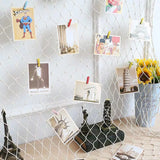 Popxstar Fishing Net Wall Hangings Ornament Studio Prop Room Home Decoration Mediter Sea Stickers Marine Over The Garden Crafts Nautical