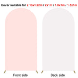 Popxstar 2X1M Arch Backdrops Covers Photography Background Backdrop Wedding Birthday Party Decoration Double-sided Elastic Fabric Cover