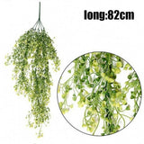 Popxstar spring decor 80CM Artificial Admiralty Willow Wall Hanging Plant Fake Vine Artificial Hanging Plant Home Garden Wall Decoration Fake Flowers