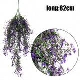 Popxstar spring decor 80CM Artificial Admiralty Willow Wall Hanging Plant Fake Vine Artificial Hanging Plant Home Garden Wall Decoration Fake Flowers