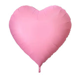 Popxstar Giant 63-Inch Heart Shaped Aluminum Foil Balloon for Valentine's, Birthday, Wedding, Anniversary, Engagement, Home & Party Decor