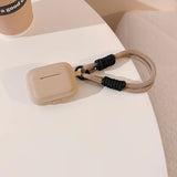 Popxstar Earphone Case with Lanyard Strap for AirPort Pro 2 2022 2nd Generation Air Pods 3 2 1 3rd Gen Cover Accessories