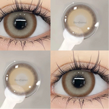 Popxstar Korean Lenses Colored Contact Lenses with Degree Myopia Lenses Blue Eye Lens Graduated Contact Lenses