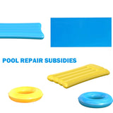 Popxstar 10-50PCS Self-Adhesive Swimming Pools Repair Patches PVC Outdoor Pool Repair Kit for Swim Ring Toys Inflatable Boat Accessories