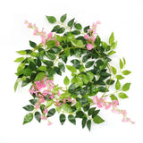 Popxstar 180cm Fake Ivy Wisteria Flowers Artificial Plant Vine Garland for Room Garden Decorations Wedding Arch Baby Shower Floral Decor