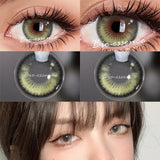 Popxstar 1Pair Myopia Color Contact Lenses Color Lens Eyes Lentillas Verdes Naturales Lenses With Diopters Fashion Lenses