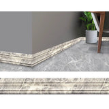 Popxstar 2.3m 3D Pattern Wallpaper Decorative Line Skirting Line Decoration Self-adhesive Waterproof Living Room Wall Border Sticker