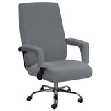 Popxstar Waterproof Elastic Chair Covers Anti-dirty Rotating Stretch Office Computer Desk Seat Seat Cover Removable Slipcovers Home Decor