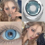 Popxstar 1 Pair Colored Contact Lenses for Eyes Lens Green Blue Gray Contact Lens Green Eye Lenses Wholesale Natural Eye Lenses