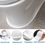 Popxstar Waterproof Transparent PVC Self-adhesive Tape Bathroom Wall Tapes Toilets Strips Sink Edge and Bathroom Kitchen Sealing Strips