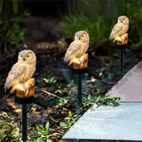 Popxstar Solar Lamp Owl /ParrotAnimal Solar Garden Lights Powered Solar Led Light Outdoor Garden Decoration Lamp Waterproof Solar Lights