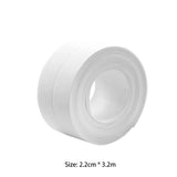 Popxstar 3.2m For Bathroom Kitchen Accessories Anti-mold Sealing Strip Tape Caulk Strip Self Adhesive Wall Sticker Sink Edge Tape