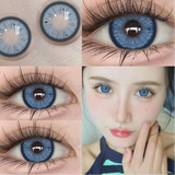 Popxstar 1 Pair Korean Lenses Colored Contact Lenses for Eyes Big Eye Lenses Brown Lenses Blue Eye Lenses High Quaility Lense