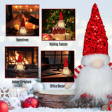 Popxstar LED Glowing Faceless Gnome Sequins Doll Christmas Decorations Night Light Home Xmas Tree Ornament New Year Gift 1~5pcs