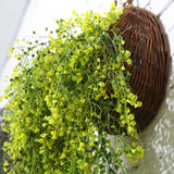 Popxstar spring decor 80CM Artificial Admiralty Willow Wall Hanging Plant Fake Vine Artificial Hanging Plant Home Garden Wall Decoration Fake Flowers