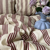 Popxstar Bed Linen Duvet Cover Stripe Boys Girls Twin Queen Size Duvet Cover Pillowcase Bedding Adult Fashion Home Textile Nordic Sling