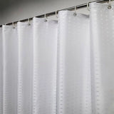 Popxstar Polyester Shower Curtain,Water Repellent Cloth Bathroom Shower Curtain,Hotel Fabric Shower Liner