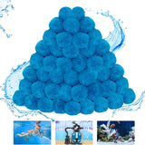 Popxstar Swimming Pool Filter Ball, A Newly Upgraded Efficient Filter Sand, Reusable Environmentally Blue Filter Medium Ball