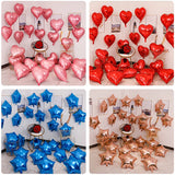 Popxstar 10/50/100Pcs Wedding Decoration Love Balloons Valentine's Day Romantic Proposal Christmas DIY Birthday Party Ornament Balloons