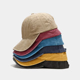 Popxstar New Spring Summer Cap Washed Cotton Baseball Cap Men Women Casual Adjustable Outdoor Trucker Hat Snapback Casquette