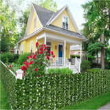 Popxstar 1X3M Artificial Ivy Hedge Panels Green Leaf Privacy Fence Grass Wall for Home Outdoor Garden Balcony Decoration Fake Plant Vine