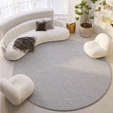 Popxstar Large Living Room Rug Round Carpet Bedroom Home Decoration Soft Thickened Fluffy Plush Floor Mat Lounge Area Rugs Big Size