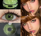 Popxstar 1 Pair New Natural Colored Contact Lenses for Eyes Fashion Blue Eye Lenses Brown Lenses Yearly Lenses Green Eye Lenses