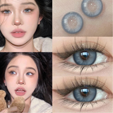 Popxstar 1 Pair Korean Lenses Colored Contact Lenses with Degree Myopia Lenses Brown Lenses Natural Eye Lenses High Quality