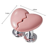 Popxstar Bathroom Toilet Press Valentine's Day Heart-shaped Toilet Press Handle Punch-free Installation Bathroom Cabinet Decoration