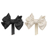 Popxstar Sweet Bow knot Telephone Line Hair Loop Spiral Coil High Elastic Bubble Braid Headband Elastic Bands Hair Accessories