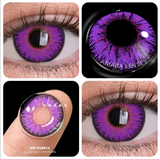 Popxstar Color Contact Lenses For Eyes 2pcs Anime Cosplay Colored Lenses Blue Crazy Halloween Lenses Contact Lens Beauty Makeup